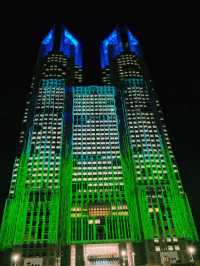 Urban Light Dreams: My Solo Night at the Tokyo Metropolitan Government Building Show