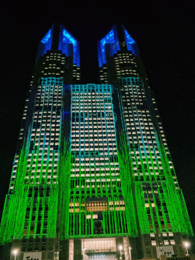 Urban Light Dreams: My Solo Night at the Tokyo Metropolitan Government Building Show