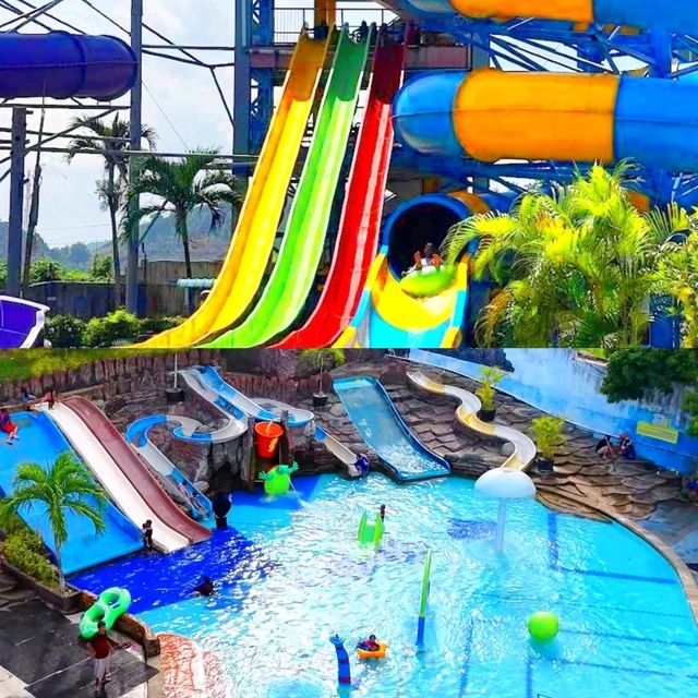 The Ultimate Splash Day at Waterpark Top 100 Batu Aji, Batam! 💦🌴