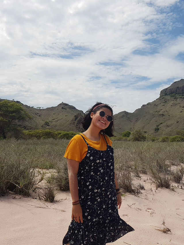 Bikin gamau pulang pink beach pulau komodo 💛