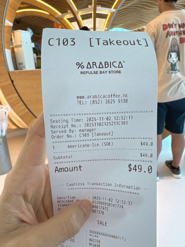 ใครไปมู Repulse Bay แอบมาจิบกาแฟ อากาศเย็นๆได้น้า