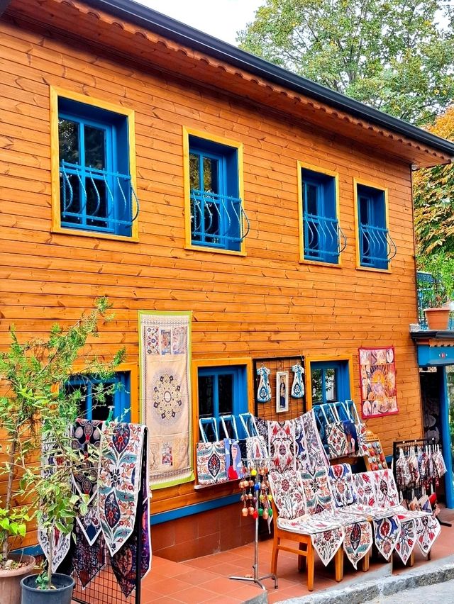 Kariye Mosque and the Colorful Houses Kariye Mosque and the Colorful Houses