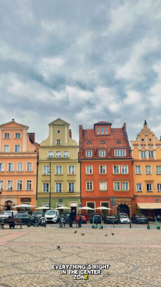 Wroclaw did two things really well: beautiful squares and really good food. 🇵🇱✨