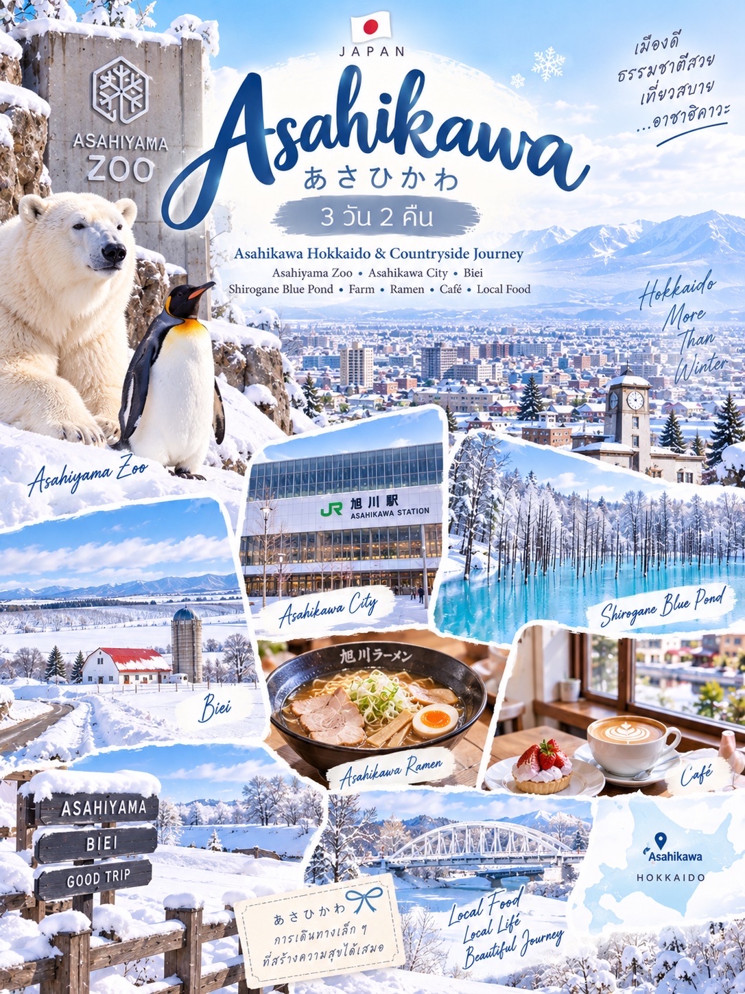 Asahikawa, Kota Santai di Jantung Hokkaido