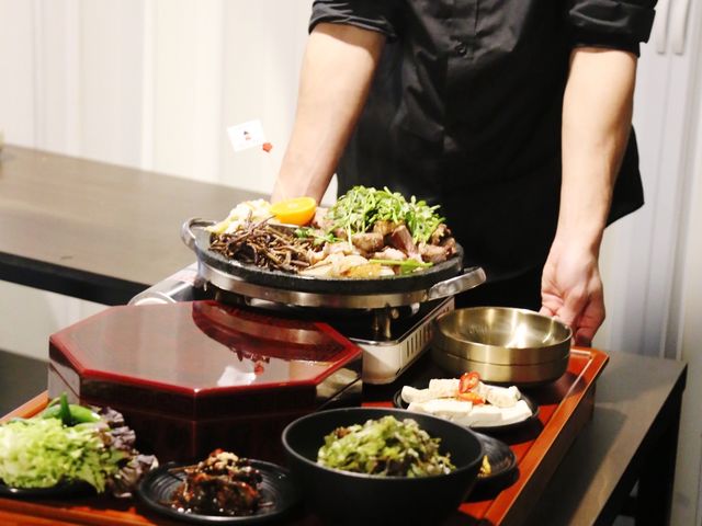 구워서 나오는 임금님 한상 서면고기집 수라상👑