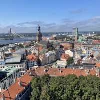 Baltic trip D1 - measure Riga in 28962 steps