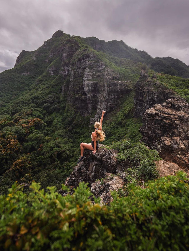 쿨리우우 리지 트레일헤드 ⛰