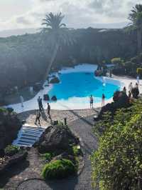 The stunning Jameos Del Agua in Lanzarote.  