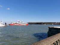 Red Jet ferry at Cowes