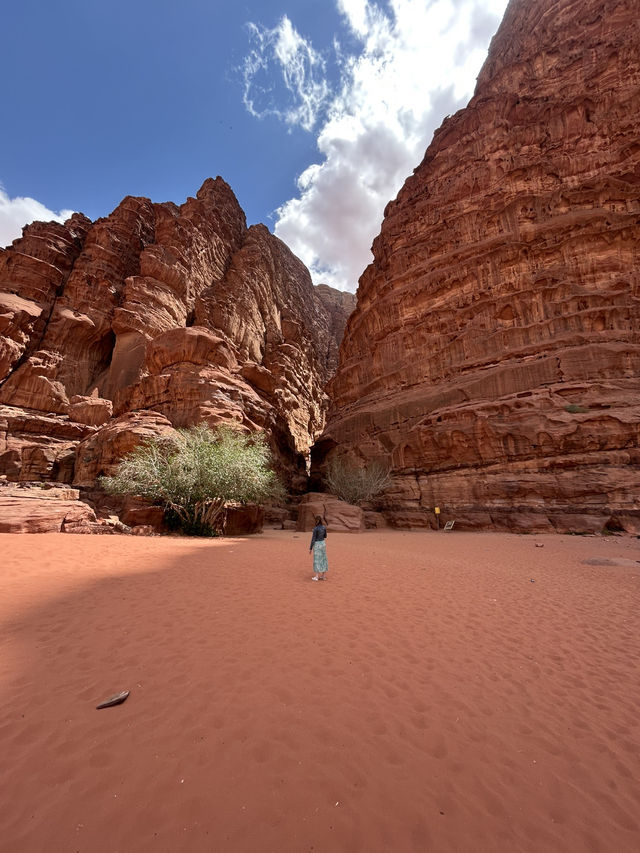 A desert canyon 