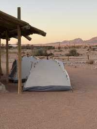 Camping Under the Stars in the Namib Desert 🌌