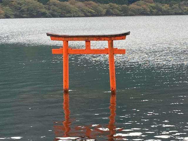 One of the best power spots in Hakone that is gaining popularity as the god of matchmaking