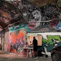 London🇬🇧Vibrant Vibes and Urban Art: Exploring Waterloo’s Graffiti Tunnel🎨 