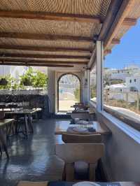 Santorini | Brilliant Greek food in Santorini with sea view 