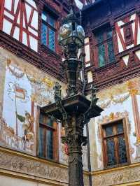 🏰👑 “Royal Dreams in the Carpathians: My Day at Peles Castle” ✨🌲