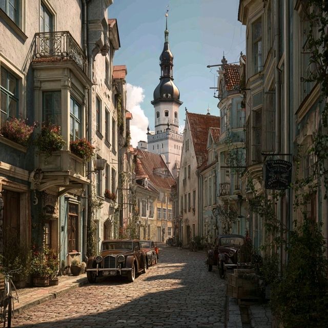 Fairytale Streets of Tallinn: Where Time Stands Still 🕰️✨ Fairytale Streets of Tallinn: Where Time Stands Still 🕰️✨
