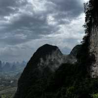 Moon hill in Yangshuo, Guilin 