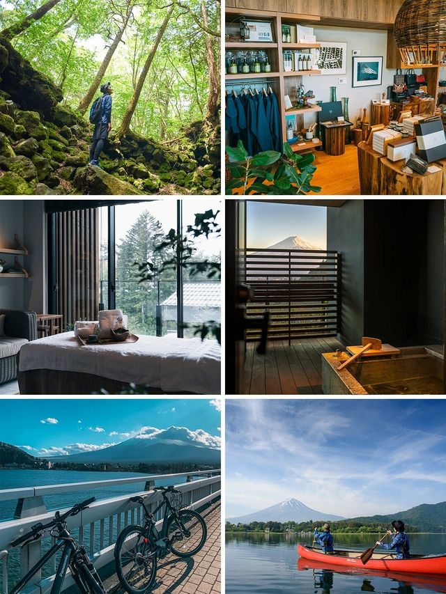 FUFU河口湖極上之宿將富士山私有
