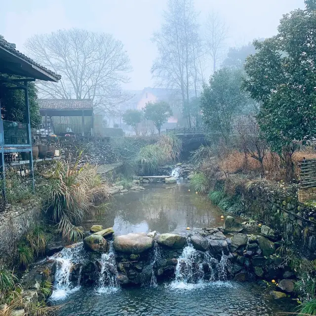 江西宜春溫湯鎮，爬完明月山，再去泡溫泉！