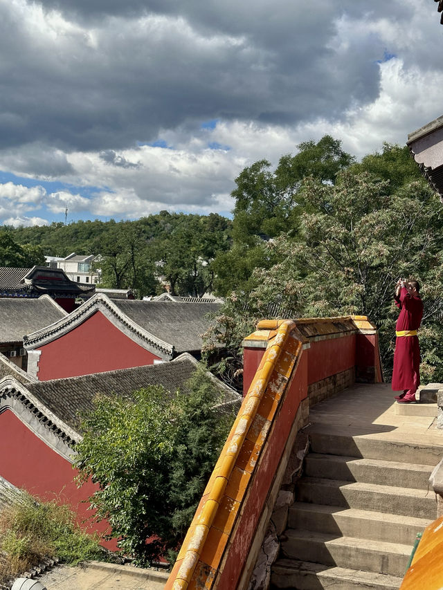 普寧寺5A級景區世遺 非常有特色漢藏風格寺廟