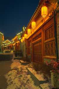 吉林這動漫感的夜景，一秒帶你穿越回古代