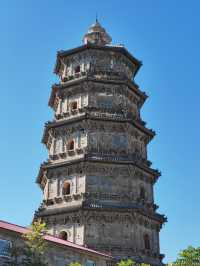 涿州雙塔，位於河北省涿州市老城區東北隅