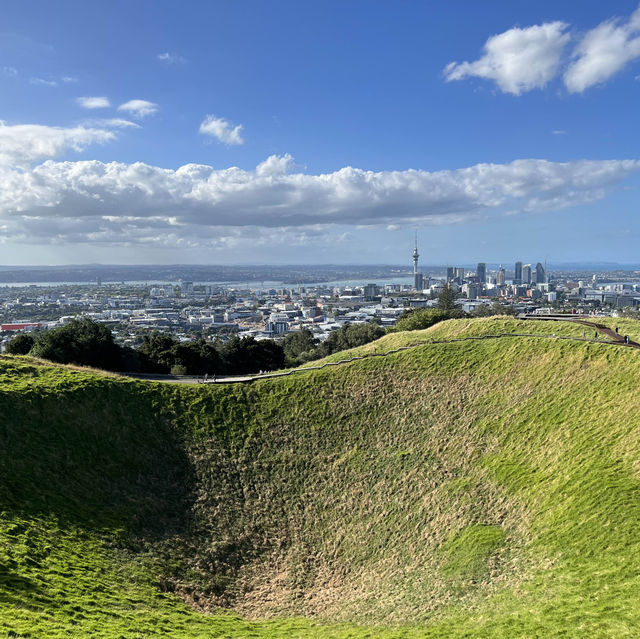 Dormant volcanoes and city views in Auckland!