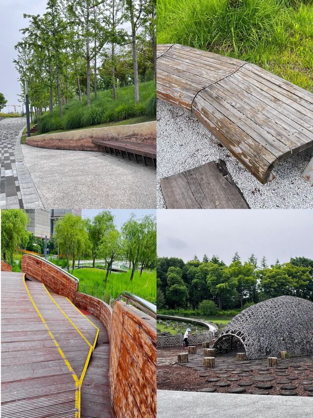 休閒好去處——上海桃浦中央綠地