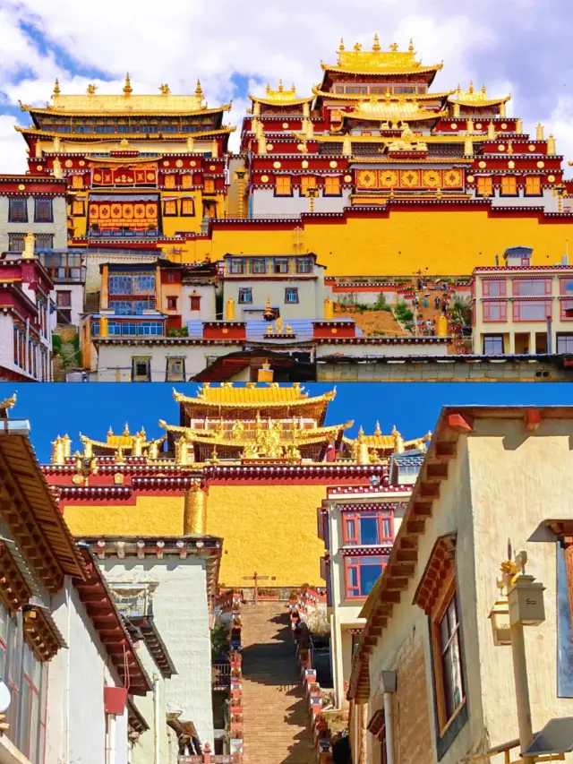 雲南最神聖的地方之一松贊林寺