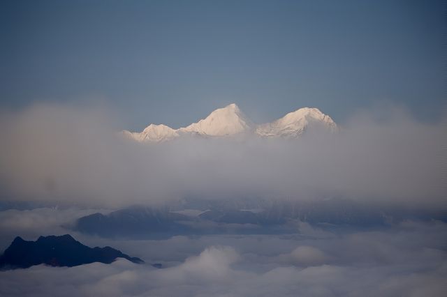觀雪山、雲海的最佳位置——牛背山