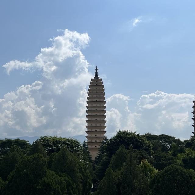 Three pagodas in Dali