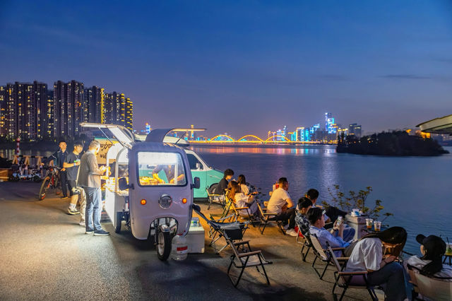 長沙|三汊磯大橋日落