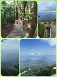 薄刀峰，原名鹤皋峰，位於湖北羅田縣境，離羅田縣城有兩個小時的紅色旅遊公路