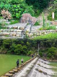 夏季徒步去紹興一個唯美靜謐的山林古道
