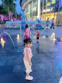 挖沙+噴泉+兒童樂園這就是親子商場天花板
