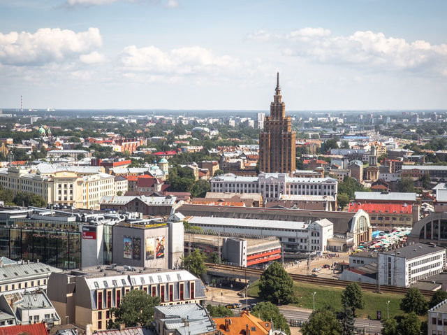 Come here to Enjoy Riga’s BEST View!
