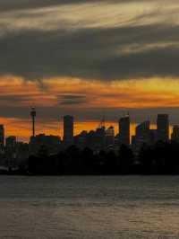 Sydney people love to watch sunsets