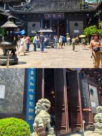 上海豫園城隍廟。。