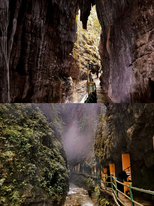 重慶金刀峽位於重慶市北碚區東北部，金刀峽鎮小塘村1號。