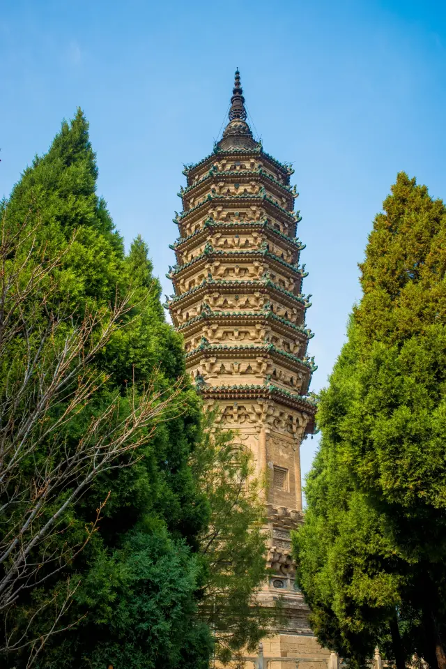 Thousand-year-old Linji Temple | Check in at Shijiazhuang. 