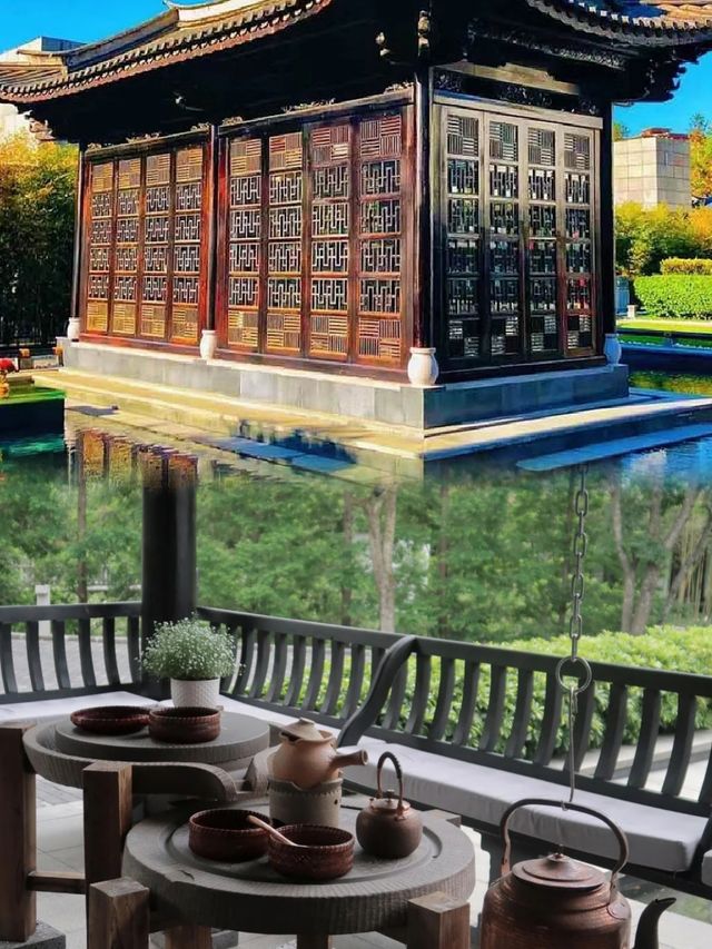 騰沖秘境裡的溫泉酒店。 騰沖秘境裡的溫泉酒店。