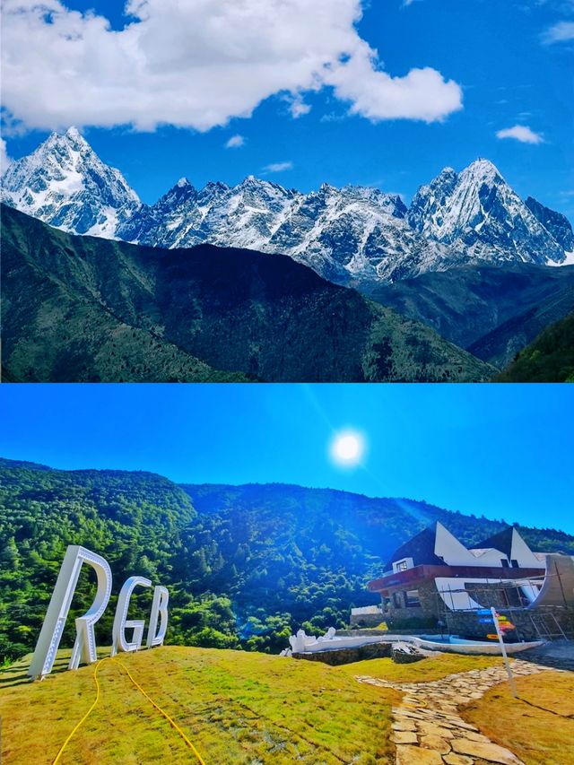 冬天去山裡泡個溫泉！順便看看雪山