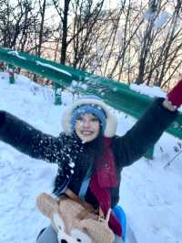 屁股坐爛去看雪