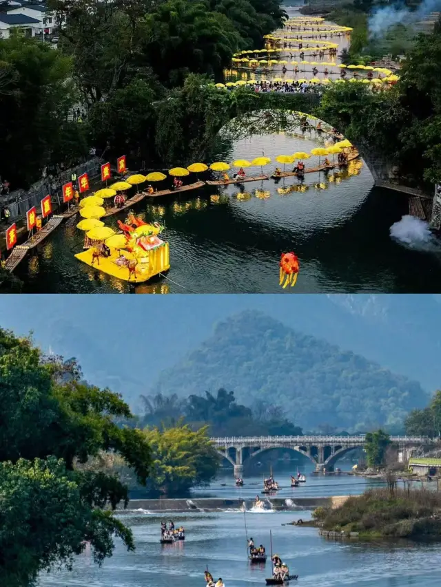 Yulong River Bamboo Rafting