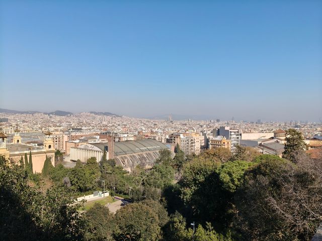 俯瞰巴塞隆拿