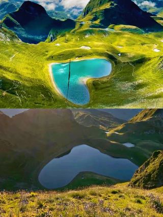 "Gengwang Lake: Four Seasons of Beauty, One Lake, Four Seasons!"