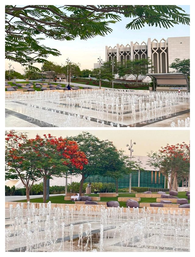 沙特達曼寶藏打卡地，伊斯拉圖書館與公園全攻略。