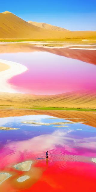 Badain Jaran: Where Starlight and Lake Views Harmonize Deep in the Desert