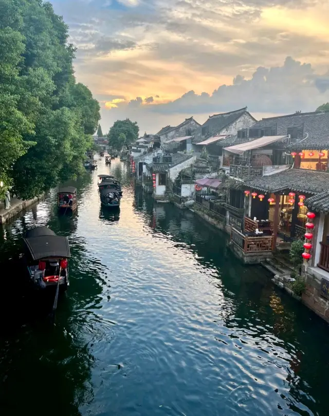 I wish I could live in these beautiful moments forever—Xitang Ancient Town