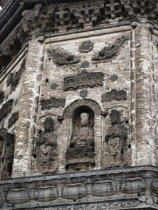 Jinzhou | Yixian, Antai Gate Ruins & Guangsheng Temple Pagoda.